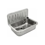 Adema lavabo d�versoir 49x32. 5cm inox