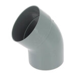 Coude pvc m�le - femelle 45� �125