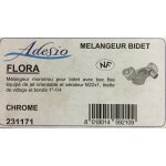 Adesio - 231171 - mlangeur monotrou bidet - bec fixe