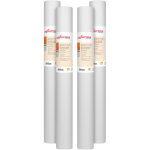 Novelio® classic - lot de 4 rouleaux - voile de rénovation cellulose lisse 120 g / m² l. 25 x l. 1 m ... Novelio® classic - lot de 4 rouleaux - voile de rénovation cellulose lisse 120 g / m² l. 25 x l. 1 m ...