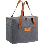 Camry adler europe - sac isotherme pliable - gris clair - avec doublure en film plastique - lger et ...