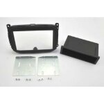 Adnauto - facade autoradio 1din compatible avec alfa romeo giulietta ap14 - avec vide poche