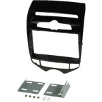Adnauto - kit facade autoradio fa440b compatible avec hyundai ix20 jc - noir mat - vehicule avec clim ...