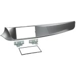 Adnauto - kit support autoradio compatible avec alfa romeo giulietta - argent remplacement de la console ...