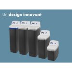 Adoucisseurs r�sidentiels - adoucisseur monobloc - 17 litres de r�sine - version plus - hauteur : 106 ...