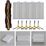 Advokingtap kit de 11 brosses lat�rales principales pour aspirateur robot slam bobsweep pethair