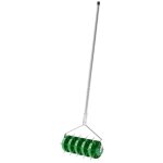 A�rateur de gazon a�rateur manuel pour gazon, largeur 45 cm, avec 30 pointes en fer outils de jardinage ...