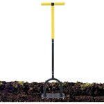 A�rateur de gazon pointes a�ratrices pour sol compact� avec outil d'a�ration manche en t ergonomique ...