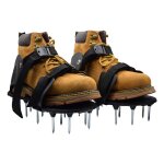 Arateur pelouse chaussure, sandales arateur pelouse avec pelle et rteau en acier inoxydable, chaussure ...