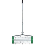 A�rateur de pelouse r�glable ? scarificateur manuel, rouleau � pointes, tube galvanis� ? 139�43, 5�15 ...