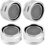 A�rateur de robinet 5 pi�ces, filtre de robinet d'a�rateur d'�vier de cuisine avec coque en laiton massif, ...