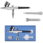 Aerographe  double action 7cc, pistolet de peinture gravit aliment, kit pour tatouage et manucure
