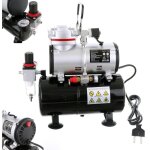 Aérographe de modélisation compresseur avec réservoir de 3 l, filtre réducteur automatique Aérographe de modélisation compresseur avec réservoir de 3 l, filtre réducteur automatique
