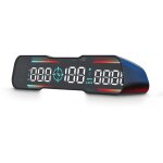 Affichage t�te haute du compteur de vitesse hud g19, lumi�res d'ambiance d�coratives, vitesse num�rique, ...