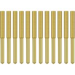 Aff�teur de cha�ne de tron�onneuse diamant� 12 pi�ces 5 / 32 pouce, plaqu� titane, pour pierre et bois ...