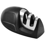 Aff�teur de couteaux de cuisine professionnel 2 en 1, manuel, pour couteaux en acier inoxydable et en ...