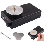 Aff�teur de couteaux �lectrique, aff�teuse r�glable pour outils de sculpture avec 3 meules diamant�es, ...