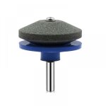 Aff�teur de lames de tondeuse � gazon 1 pi�ces, aff�teur universel pour perceuse � main (bleu)