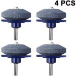 Aff�teur de lames de tondeuse universel (lot de 4) pour perceuse �lectrique ou manuelle, pour lames de ...