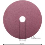 Aff�teur de scie � cha�ne �lectrique, meule en diamant 145 / 22, 2 / 4. 8mm, coupe et polissage des dents ...