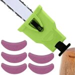 Aff�teur de tron�onneuse avec 5 pierres d'aff�tage aff�teuse de cha�ne de tron�onneuse pour guides de ...