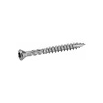 Afg diffusion - vis terrasse t�te frais�e bomb�e �troite inox (x200) - � mm: 4. 5 - long. : 60 mm