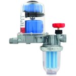Filtre / dgazeur automatique fioul monotube floco - top - 1k + robinet arrt