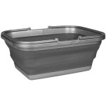 Bac à vaisselle - pliable - 16 litres - gris Bac à vaisselle - pliable - 16 litres - gris