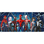 Poster gant - disney marvel avengers spiderman miles morales 7 personnages debout - 202 cm x 90 cm