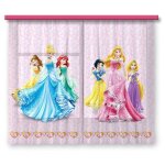 Ag art - rideaux - princesses disney - 2 pi�ces 90 cm x 160cm
