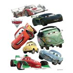 Stickers g�ant cars flash mcqueen et francesco