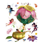 Ag art - stickers g�ant f�e la clairi�re d'�t� en ballon disney fairies
