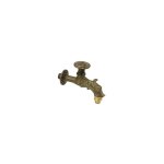 Aglaia - robinet artistique en laiton avec raccord  vis en bronze antique m 1 / 2'