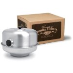 Agnelli - four en aluminium 30cm oeil nonna aurelia camping - car