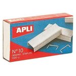 Agrafes - apli - n� 10 - acier - type a - 6 mm - pack de 1000