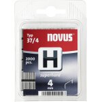 Agrafes � fil fin type 37 / 4 novus 2000pces