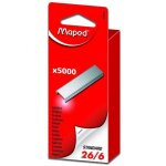 Agrafes - maped - 26 / 6 - bo�te de 5000 - id�ales pour bureau - haute qualit�