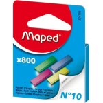 Agrafes n�10 - maped - m�tal - color�s - bo�te de 800 unit�s