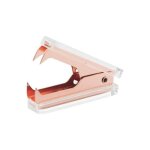 Agrafes en or rose, dgrafeuse pour papeterie de bureau d'apprentissage