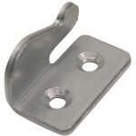 Agrafes picardes coud�es gauche finition traitement phor�tique noir pour volet battant - � la bo�te de ...