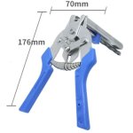 Agrafeuse pour cl�tures avec chargeur pinces pour cl�tures coupeur de c�bles incorpor� compatible avec ...