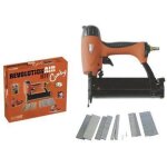 Agrafeuse cloueuse pneumatique velleman - outil de fixation - m�tal et plastique