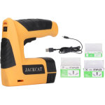 Agrafeuse electrique cloueuse sans fil - batterie li - ion , rechargeable - id�al bricolage, d�coration ...