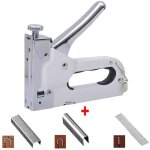 Agrafeuse murale, 3 en 1 agrafeuse de construction meubles pistolet  clous manuel machine for le travail ...