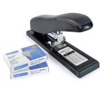 Agrafeuse - rapesco - hd - 100 - capacit� 100 feuilles - 2000 agrafes 923 / 10 mm - noir