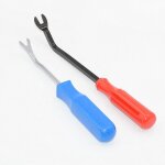Agrafeuse tapissier, arrache - clous, tack puller tool, dcapant d'agrafes et de construction, 2 pices ...