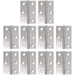 Ahlsen - lot de 10 charnières inox charnière piano charnières pliantes bandeau de charnière de porte ... Ahlsen - lot de 10 charnières inox charnière piano charnières pliantes bandeau de charnière de porte ...