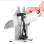 Ahlsen ? aiguiseur multi - lame manuel en acier ? carbone de tungst�ne ultrar�sistant ? pour couteaux ...
