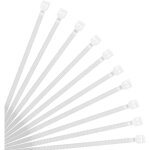 Collier de serrage en nylon - attache cble petit format - serre - cbles - lot de 500 pices (200mm ...