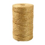 Ficelle de jute, ficelle corde jute naturelle, ficelle de jardin, ficelle d'emballage, arts artisanat ...